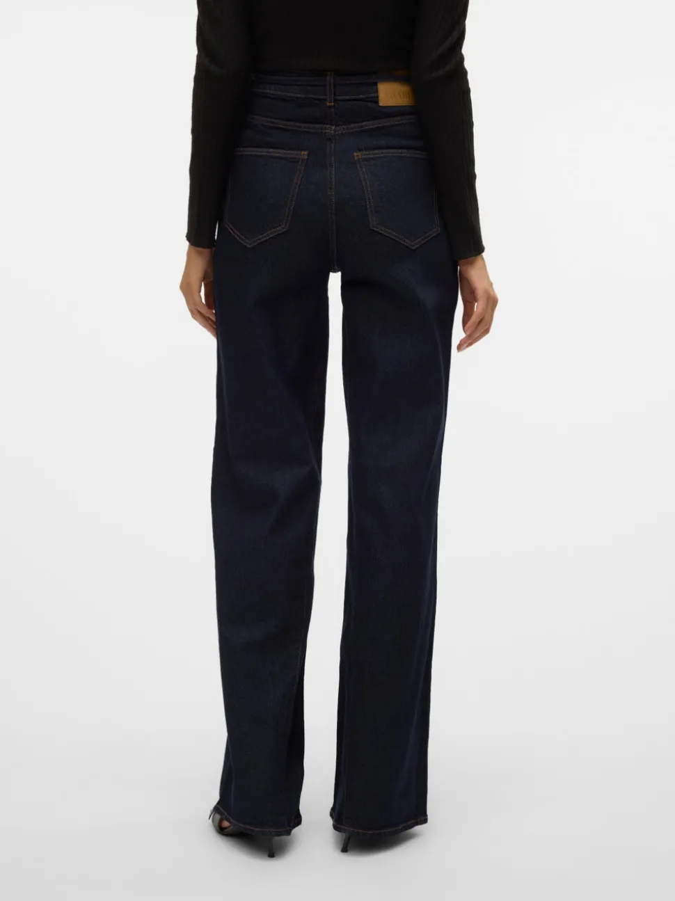AWMADDIE Hög Midja Vida Ben Jeans