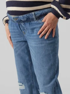 Mom Fit Medelhög Midja Jeans