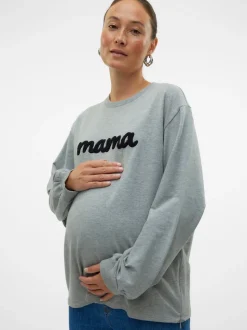 Normal Passform O-ringning Sweatshirt