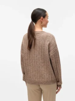 Normal Passform O-ringning Pullover
