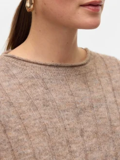 Normal Passform O-ringning Pullover