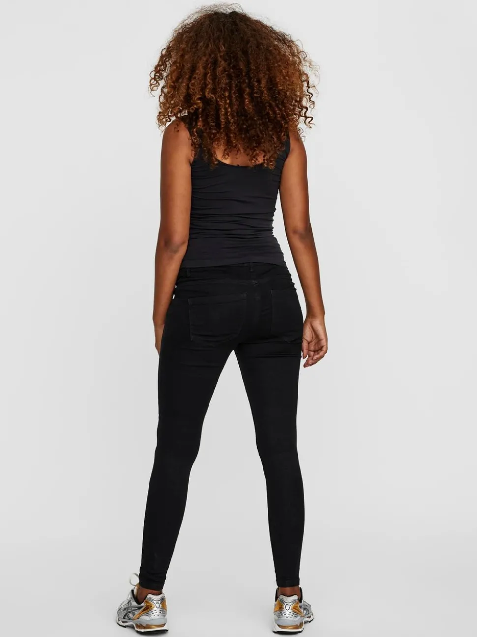 Skinny Fit Hög Midja Jeans