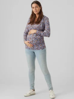Slim Fit Extra Hög Midja Jeans