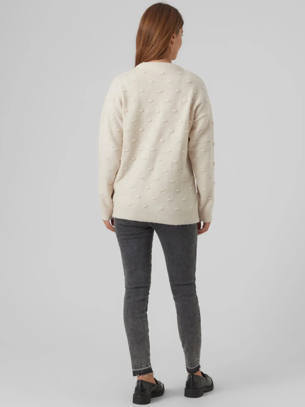 Slim Fit Medelhög Midja Råskuren Fåll Jeans