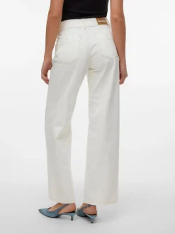 SNRANCY Medelhög Midja Vid Passform Jeans