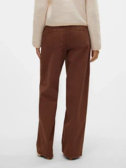 SNROY Medelhög Midja Rak Passform Jeans