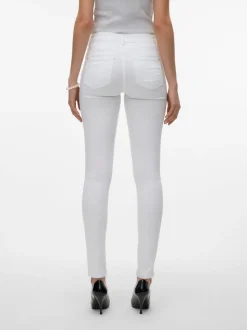 VMALIA Medelhög Midja Slim Fit Jeans