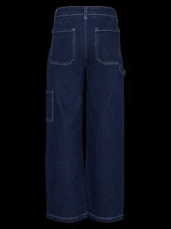 VMAMBER Hög Midja Rak Passform Jeans