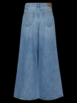 VMANNET Medelhög Midja Vid Passform Jeans
