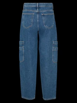 VMAVIVA Hög Midja Mom Fit Jeans