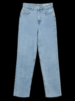 VMCALIA Hög Midja Rak Passform Jeans