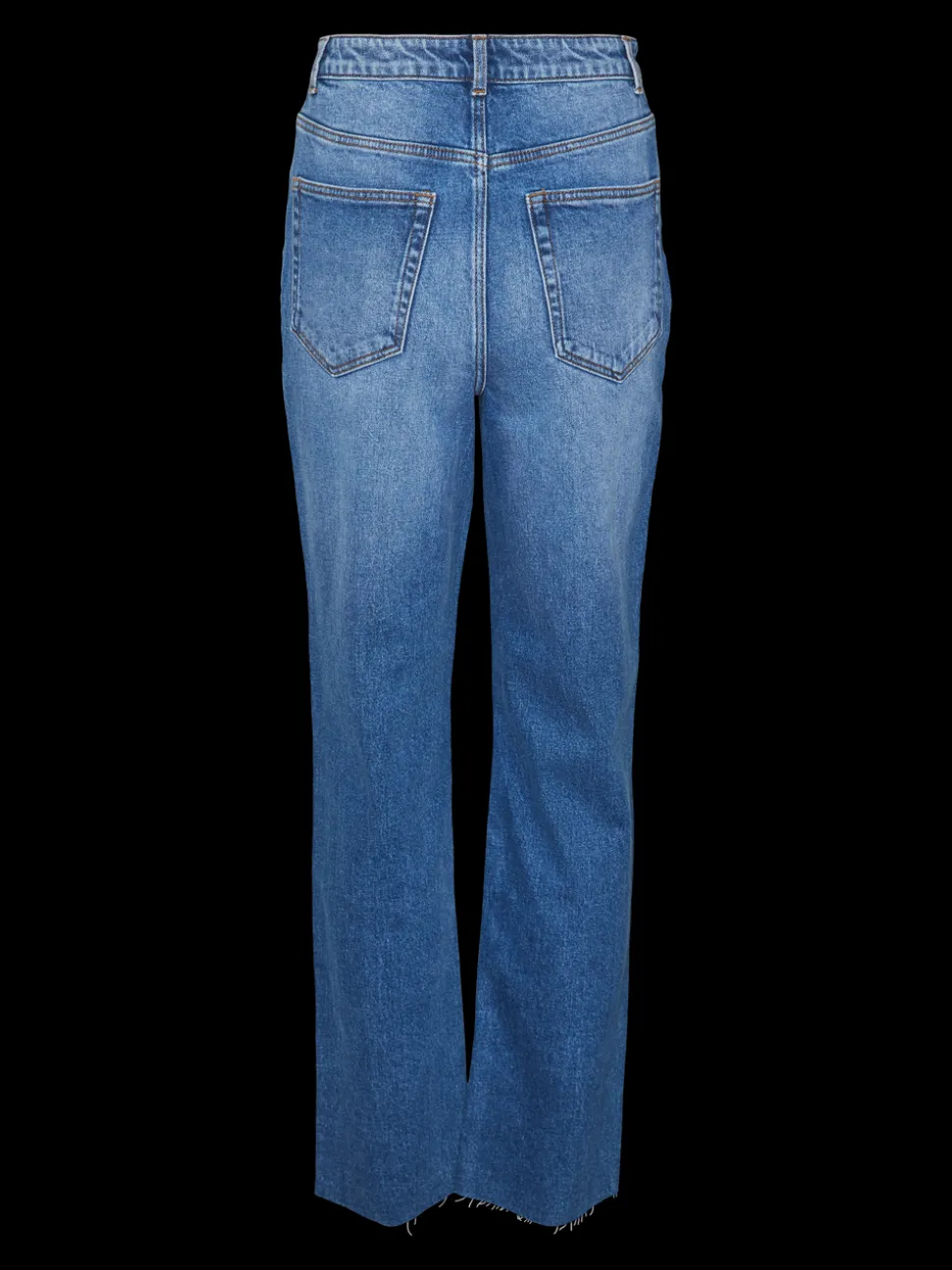 VMCALIA Hög Midja Rak Passform Jeans