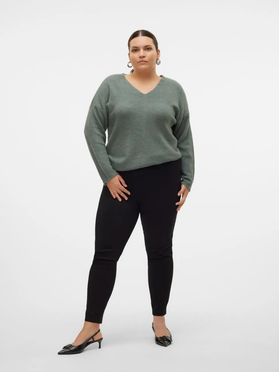VMCAUGUSTA Hög Midja Leggings