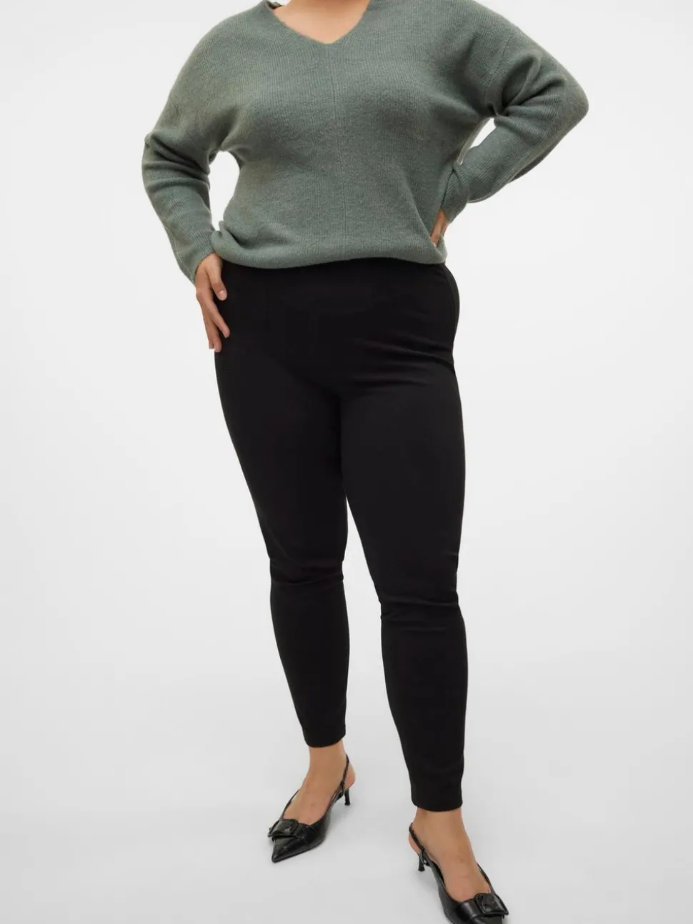 VMCAUGUSTA Hög Midja Leggings