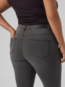VMCFANYA Medelhög Midja Skinny Fit Jeans