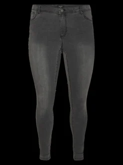 VMCFANYA Medelhög Midja Skinny Fit Jeans