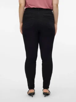 VMCFANYA Medelhög Midja Skinny Fit Jeans