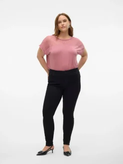 VMCFANYA Medelhög Midja Skinny Fit Jeans