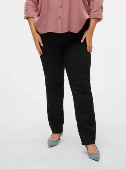 VMCFLASH Medelhög Midja Rak Passform Jeans