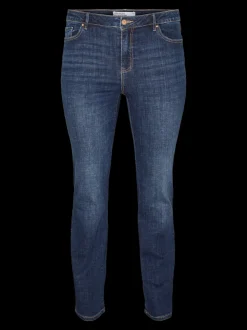 VMCFLASH Medelhög Midja Rak Passform Jeans