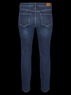 VMCFLASH Medelhög Midja Rak Passform Jeans