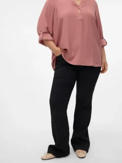 VMCFLASH Medelhög Midja Utsvängd Passform Jeans