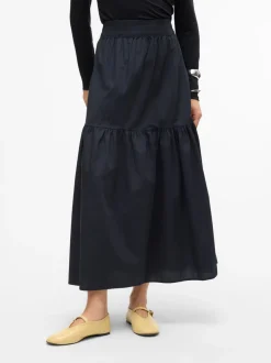 VMCHARLOTTE Hög Midja Lång Kjol