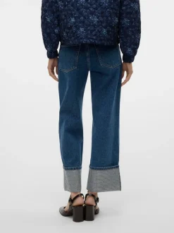 VMCHLOE Hög Midja Vida Ben Jeans