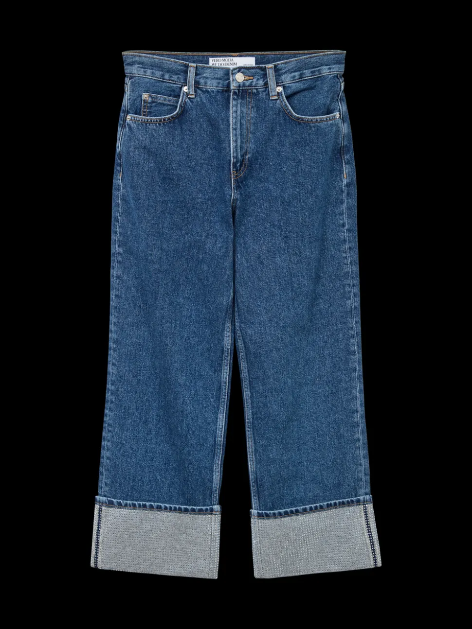 VMCHLOE Hög Midja Vida Ben Jeans