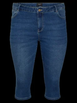 VMCJUNE Medelhög Midja Slim Fit Jeans