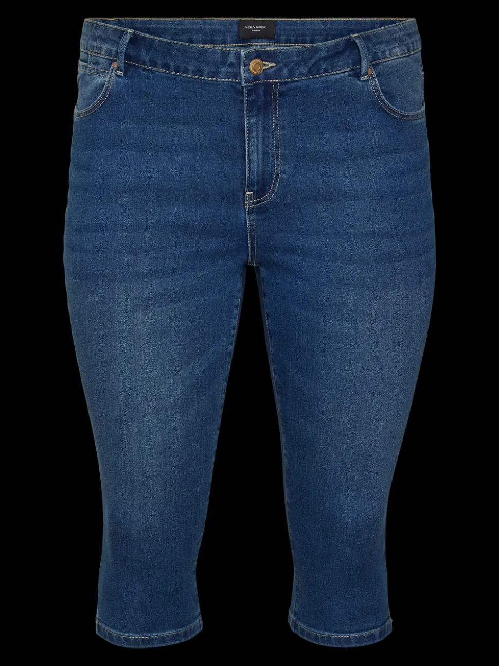 VMCJUNE Medelhög Midja Slim Fit Jeans