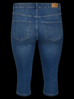VMCJUNE Medelhög Midja Slim Fit Jeans