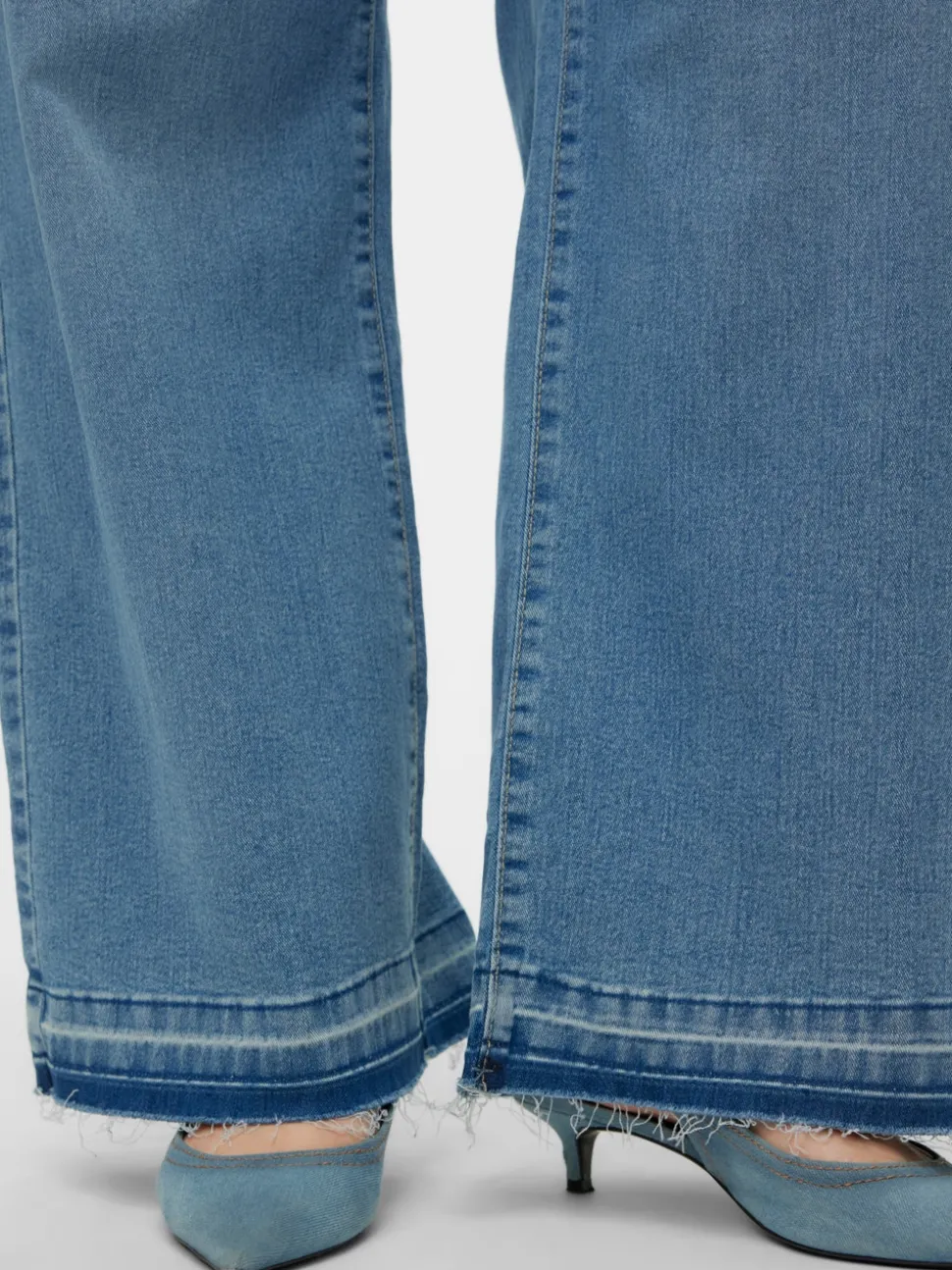 VMCKATHY Hög Midja Lös Passform Jeans