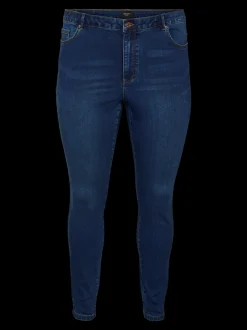 VMCPHIA Hög Midja Slim Fit Jeans