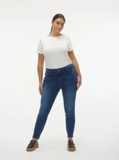 VMCSOPHIA Hög Midja Slim Fit Jeans