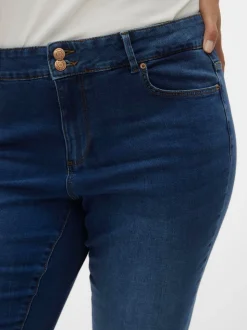 VMCSOPHIA Hög Midja Slim Fit Jeans