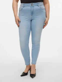 VMCSOPHIA Hög Midja Slim Fit Jeans