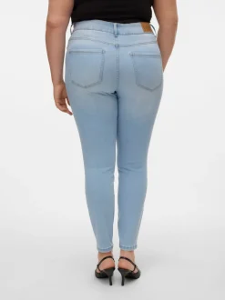 VMCSOPHIA Hög Midja Slim Fit Jeans