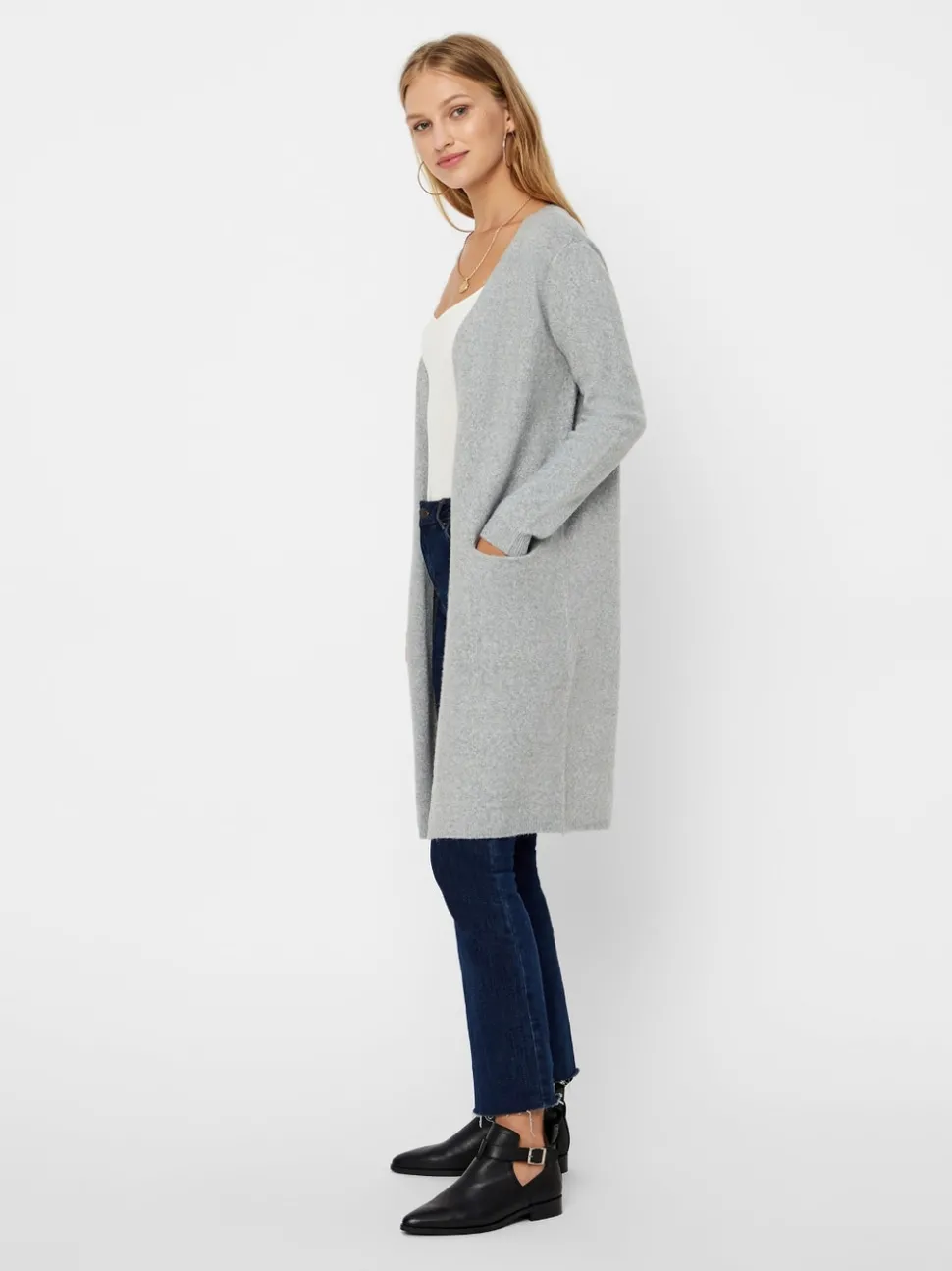 VMDOFFY Stickad Kofta