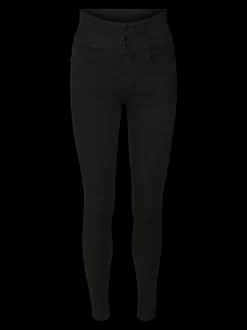 VMDONNA Superhög Midja Skinny Fit Jeans