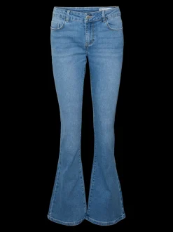 VMELLY Medelhög Midja Utsvängd Passform Jeans