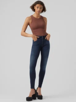 VMEMBRACE Medelhög Midja Skinny Fit Jeans