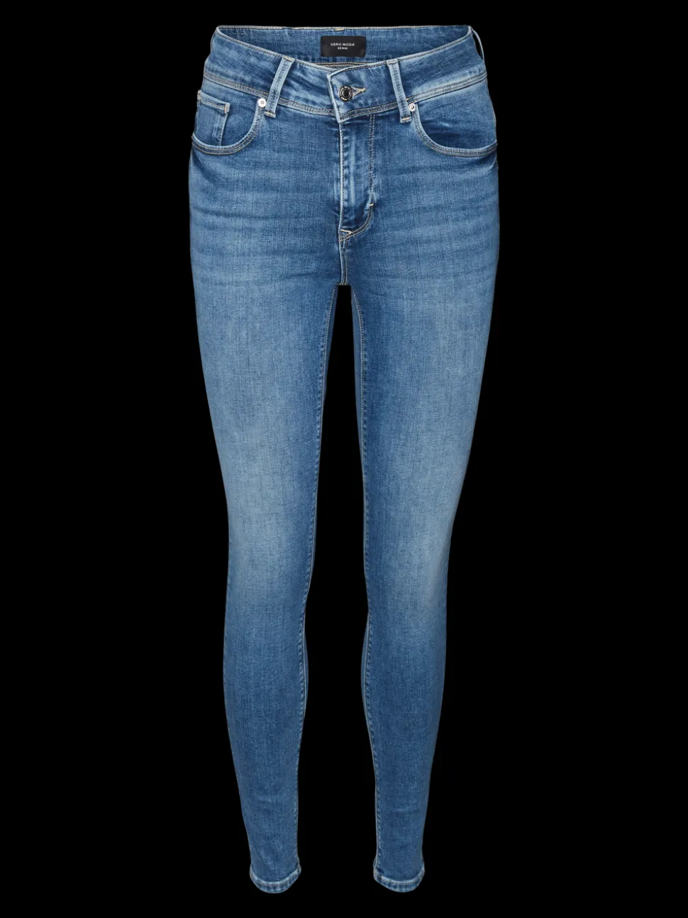 VMEMBRACE Medelhög Midja Skinny Fit Jeans