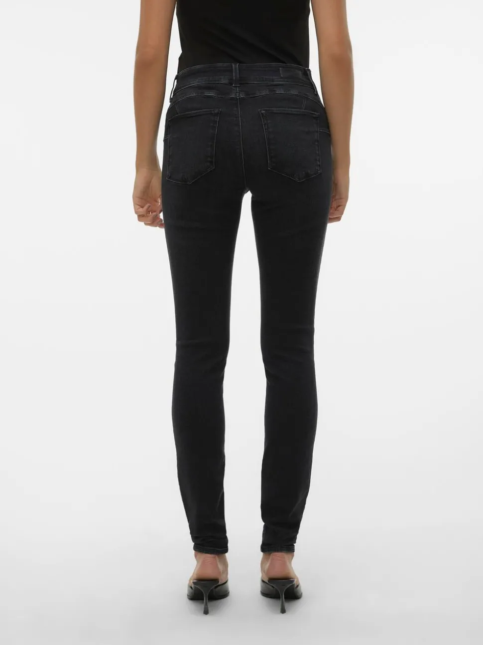 VMEMBRACE Medelhög Midja Skinny Fit Jeans