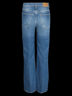 VMEMILY Hög Midja Utsvängd Passform Jeans
