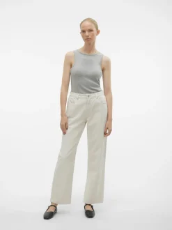 VMEVELYN Låg Midja Lös Passform Jeans