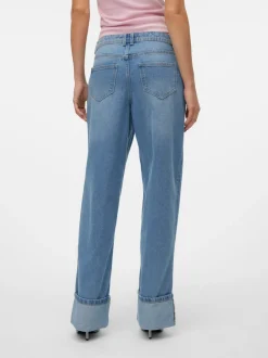 VMEVELYN Låg Midja Lös Passform Jeans