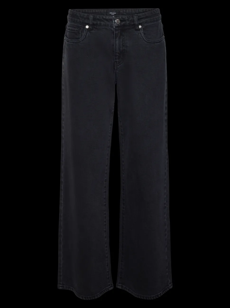 VMFAITH Låg Midja Vid Passform Jeans
