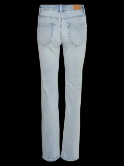 VMFLASH Medelhög Midja Rak Passform Jeans