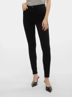 VMFLASH Medelhög Midja Skinny Fit Jeans